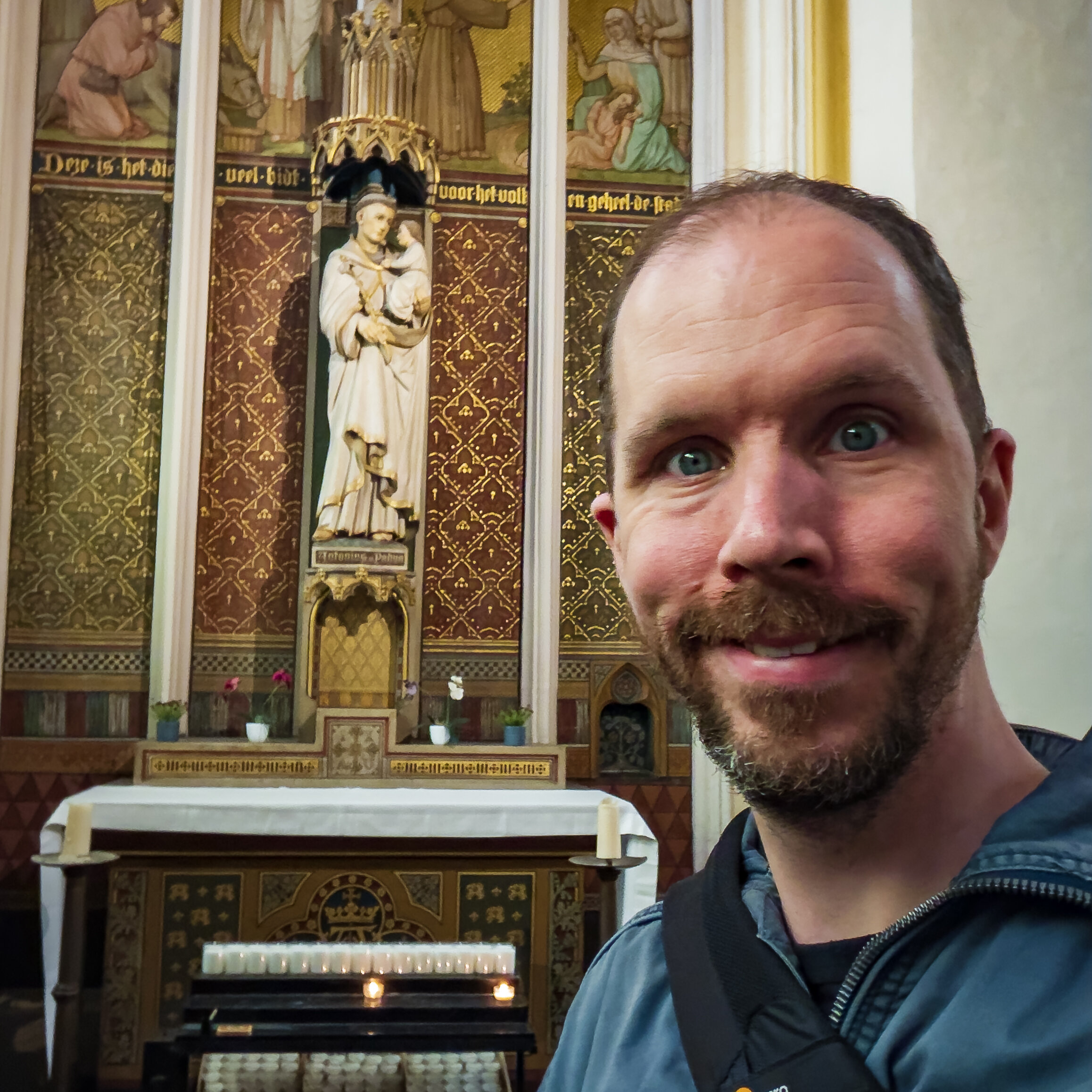 On a pilgrimage to Saint Anthony.